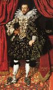 William Larkin Richard Sackville, 3rd Earl of Dorset oil painting reproduction